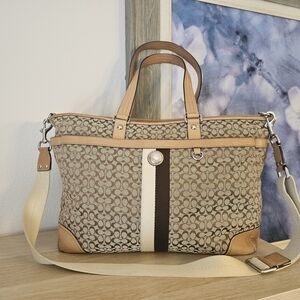 Beautiful COACH Signature Baby/Diaper Bag! 💕